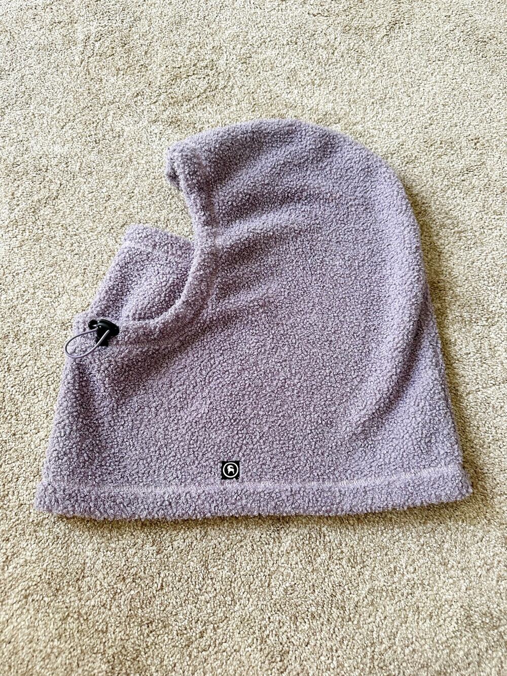 NEW Backcountry GOAT Fleece Neck Balaclava In Ironwood Purple